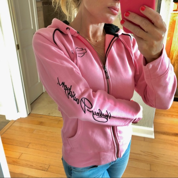 Harley-Davidson Sweaters - Harley Davidson pink sweater